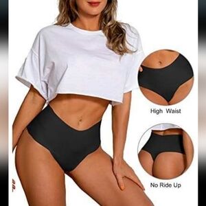 DEANGELMON Seamless No-show Thong Underwear